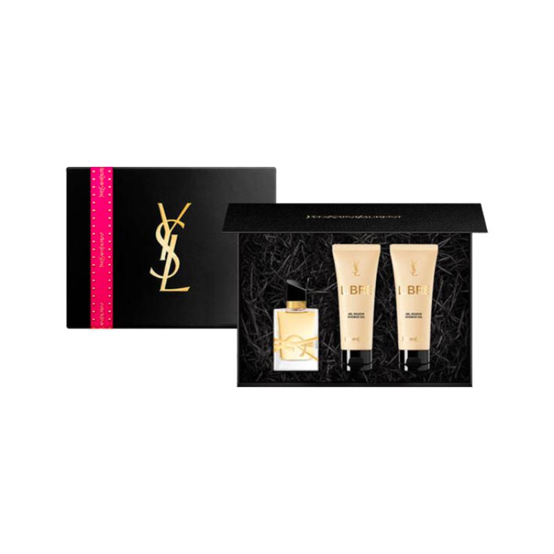 SAINT LAURENT Freedom Парфюм Ограниченный Набор Гелей для Душа Парфюм EDP 7.5мл+50мл*2 Нежный