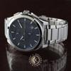 BOSS Großmeister Blau Silber Metallarmband Herren Quarz Uhr 1513884