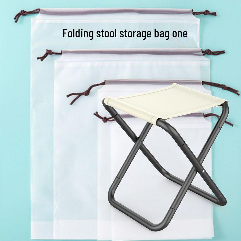 Портативный складной табурет: Компактный складной стул для кемпинга и рыбалки