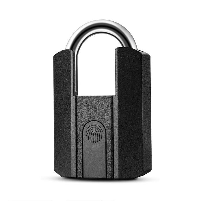 Großes wasserdichtes Bluetooth-Fingerabdruck-Vorhängeschloss für Gepäck, Schränke und Schubladen