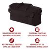 CANVAS JUMBO MECHANIC TOOL BAG (BLACK)