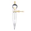 Carbon Steel Spring Divider Caliper Brass Fulcrum Spring Joint Caliper  Woodworking Use