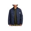 Carhartt WIP Thick Lapel Single-Breasted Oversized Long Sleeve Cotton Jacket Men jackets I035877-453-01