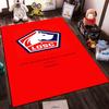 LOSC Team Logo Design Rug Non-slip Rug Suitable for Living Room and Bedroom Sofas