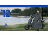 Thickened Waterproof Electric Car Raincoat: Full-Body One-Piece Poncho for Men, Storm-Proof and Enlarged for Adults
