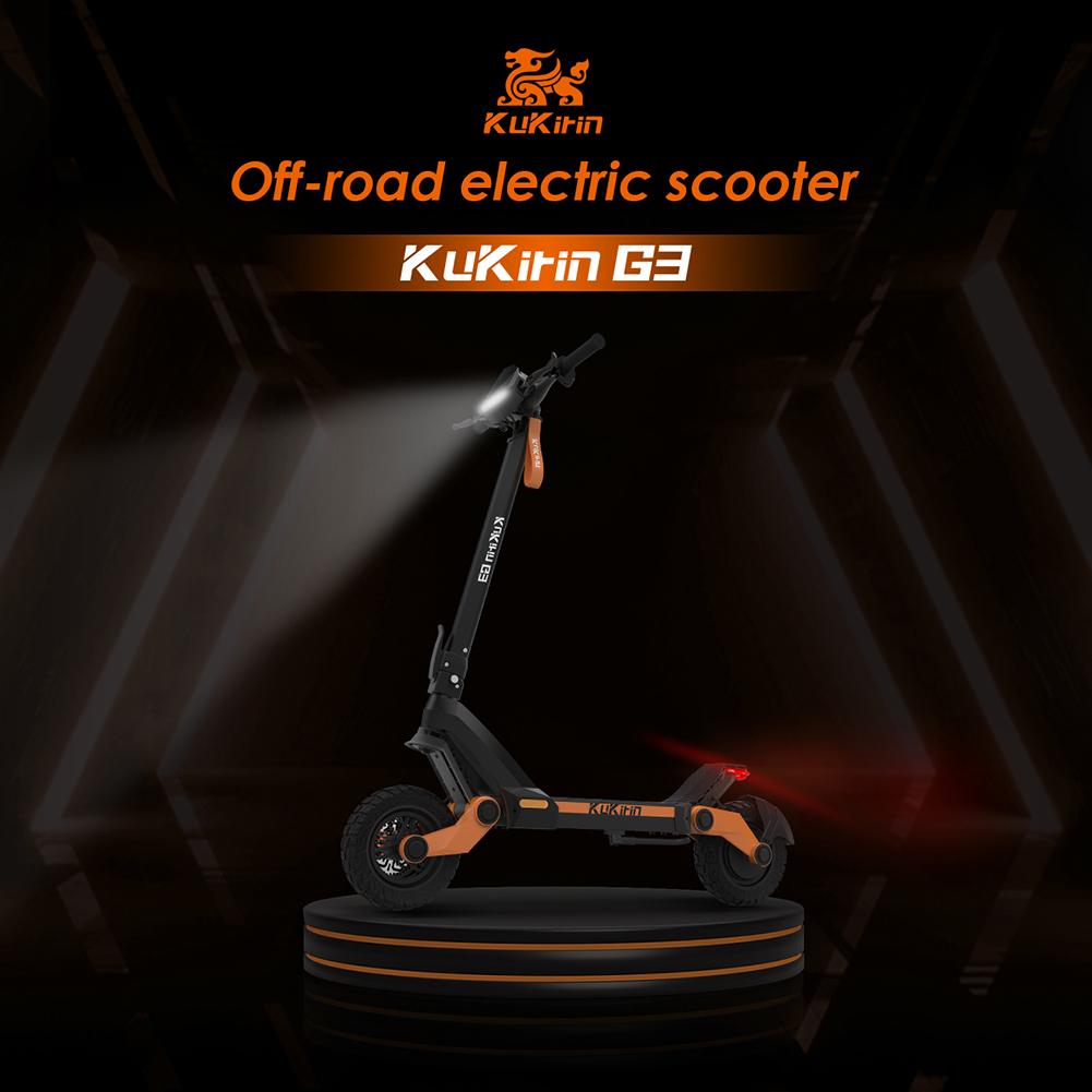 Skládací elektrická koloběžka Kukirin G3 10" 1200W motor Maximální rychlost 50 km/h Městská elektrická koloběžka 52V 18AH Dojezd 63 km Nosnost 120 kg