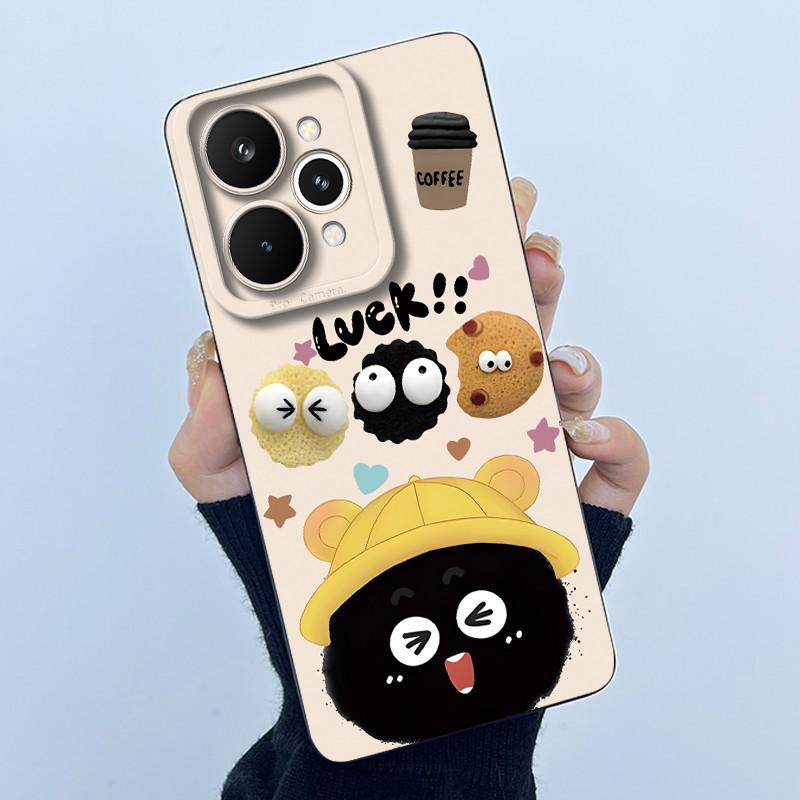 For Realme 15 Pro 5G Phone Case Cute Panda Girl Cats Liquid Silicone Soft Back Cover For Realme15 15Pro High Quality Phone Shell