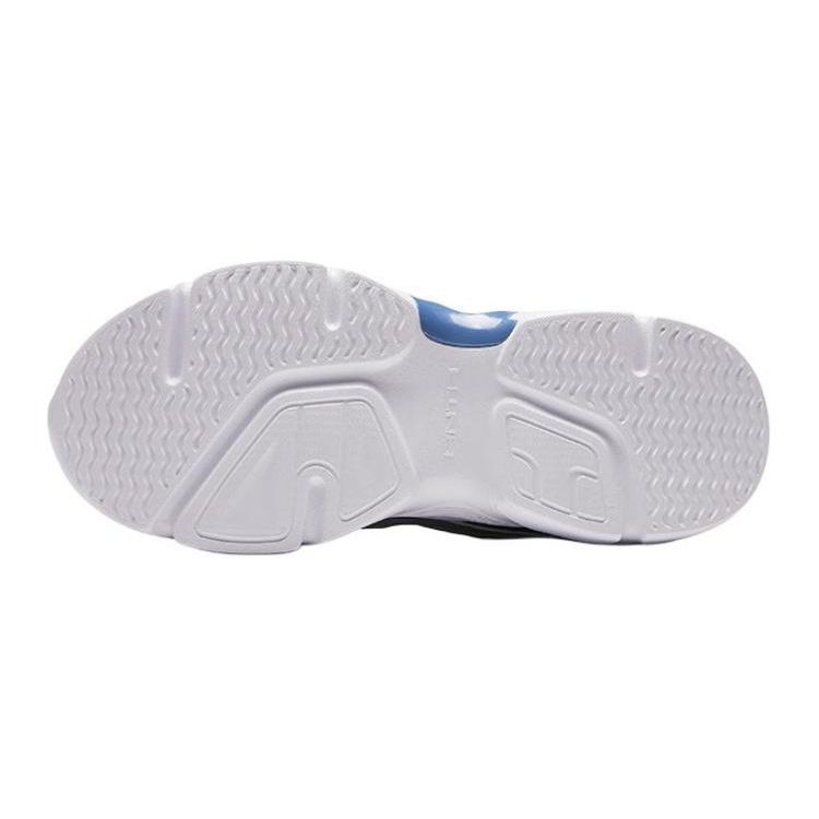 Anta Kids Shock Absorption Low Top Casual Shoes Kids Sneaker Silver Black A312428801-3