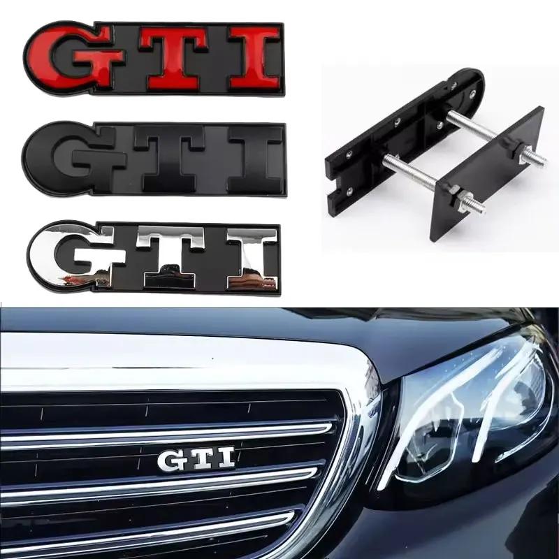BRK1 VW 2026 Heißes Auto Frontgrill Abzeichen Emblem Heckklappe Aufkleber 3D Metall Logo Für Volkswagen VW GTI Polo Golf 4 5 6 7 MK2 MK3 MK4 M kp2