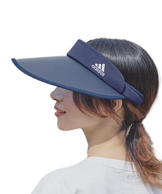 ADW MAETATE CLIPVISOR Navy OSFX Visor, Women's, (57-60cm)