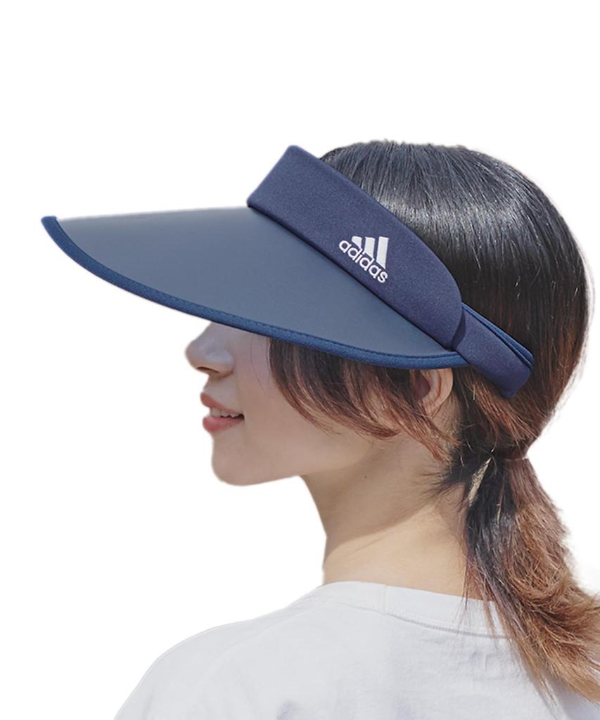 Adidas ADW MAETATE CLIPVISOR Visor, Women's, Navy OSFX (57-60cm)