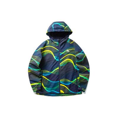 Basketball Series Woven Windproof Hooded Jacket Men Jackets Blue 152211611-4