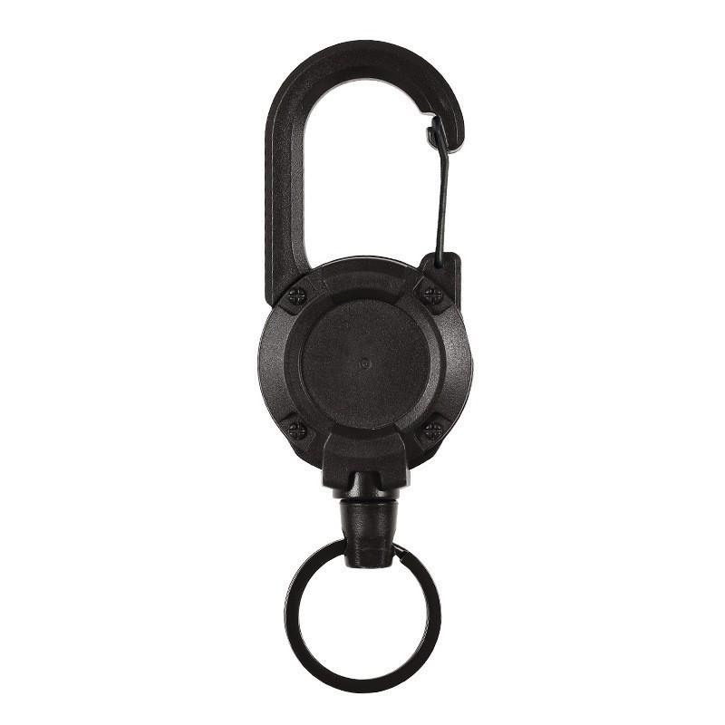 Telescopic Wire Rope Lure: Outdoor Anti-Loss Fishing & Backpack Key Buckle
