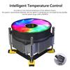 4 Pin PC CPU Cooler Radiator Heatsink Noise Reduction Copper Core 90mm Cooling Fan for Intel LGA 1356 1366