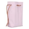 PU Leather Drawstring Pouch Bag Portable Waterproof Universal Instant Camera Film Printer Storage Organizer Pink