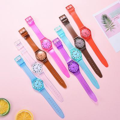 Sport Watch Lovely Electric Colorful Silicone Wristwatch for Kids