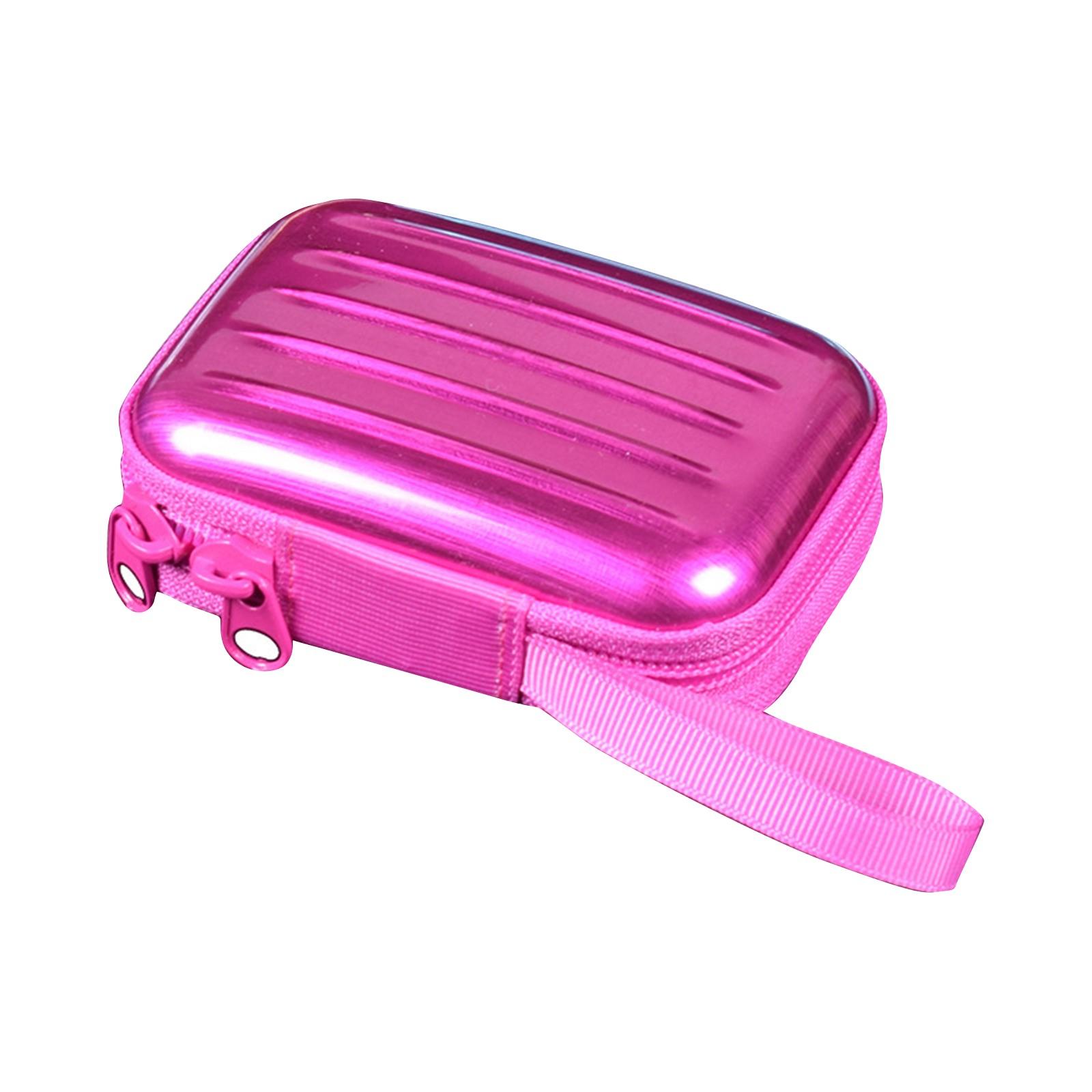 

Ящик для хранения из тянутой жести, отделение для наушников, держатель для карт для очков One Size