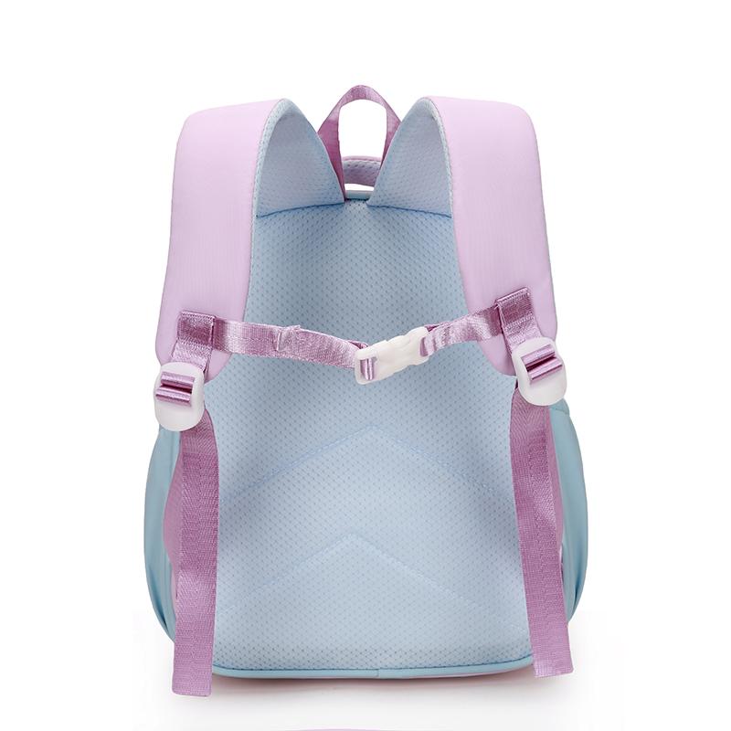 Student Schoolbag Kindergarten Backpack Colorblock Children Cartoon Backpack