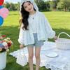 Girls Lightweight Breathable Uv Protection Summer Sun Jacket Kids Outerwear