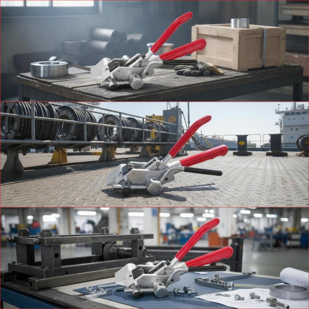 Napínač popruhů z nerezové oceli Odolný Ergonomický