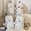 Schoolbag, Korean Style Instagram Fresh Schoolbag, Princess Versatile Cute Star Print Backpack, Middle and High School Class Backpack
