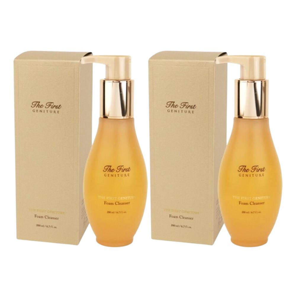 Ohui The First Geniture Foam Cleanser 200ml – Luxury Korean Anti-Aging Facial Cleanser, Refreshed Skin