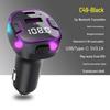 Multifunctional Rear Seat Car Charger with Bluetooth MP3 Player & FM Transmitter