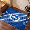 Brighton & Hove Albion Football Print Crystal Velvet Rug, Comfortable Water Absorbent Non Slip Indoor Floor Carpet
