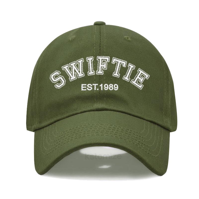 Swiftie 1989 Embroidery Baseball Cap For Men Women Unisex Washed Cotton Dad Hat Sun Hat Gift Fans Outdoor Sports Dropshipping