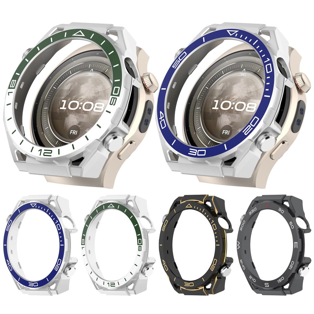 For Huawei Watch 5 46mm Protective Case High-End Anti-Drop PC Watch Frame