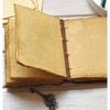 Triple Moon Goddess Leather Journal: Medieval Grimoire Gift