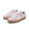 adidas Gradas Low Top Skateboard Shoes Unisex White Light Pink IE9044(Team2140-SBOX)