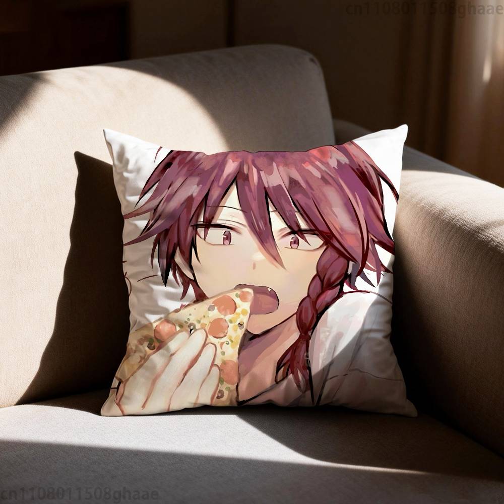 Game Zeno Remake Pillow Case Square DoubleSided Printing Short Plush Sofa Cushion Cover Bedroom Bedside Pillow