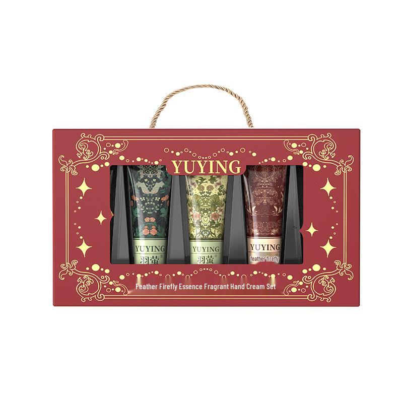 Douyin Hand Cream Set: Moisturizing and Hydrating Gift Box for Autumn/Winter