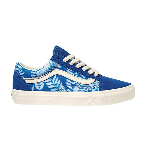 Vans Old Skool  Solar Floral True Blue  VN0A4U3BWV8 35 истинно голубой