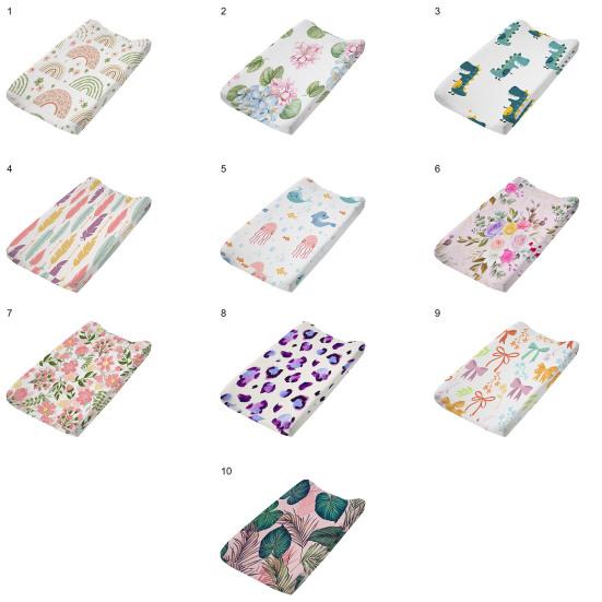 Changing Pad Cover Easy To Clean Dust-proof Washable Baby Nursery Diaper