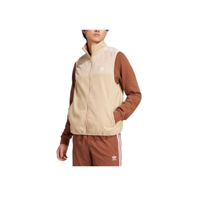 Originals Sports Casual Warm Zip Vest Men Vests Light-Brown IZ2483