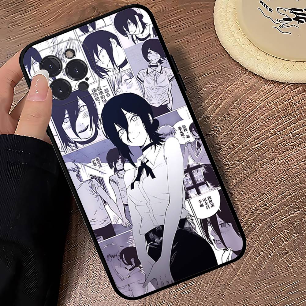 Cool Anime R-Reze Phone Case For Iphone 17 16 15 16e 14 13 12 11 Pro Max Plus Case Cover Coque