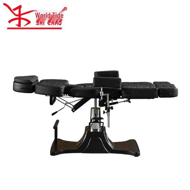 Multifunctional Tattoo & Embroidery Chair with Rotating Armrests