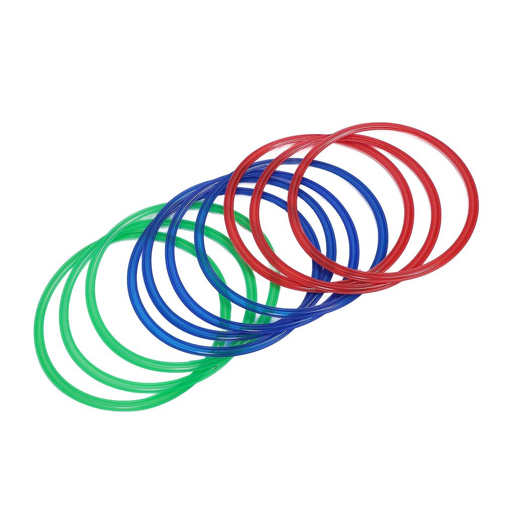 10pcs Hoop Rings 10pcs Connectors 11in Sensory Training Hoop Ring Connector Game Kids Exercise Hoop