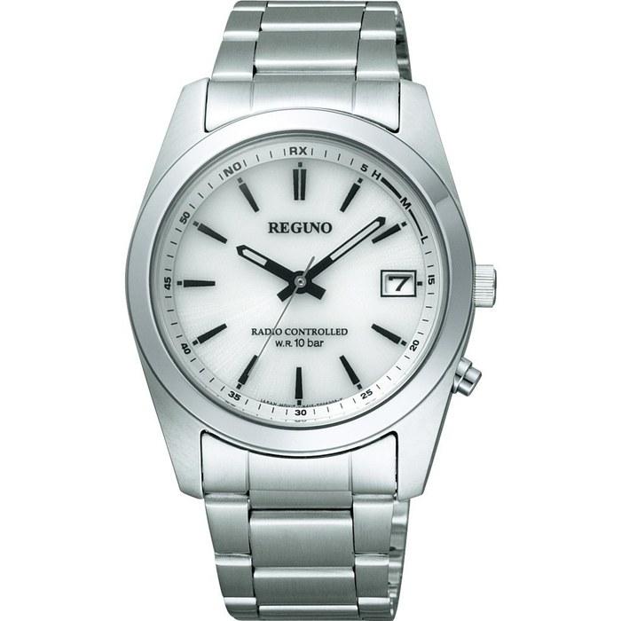 [Citizen] Reguno RS25-0484H Men s Solar Radio Watch - White