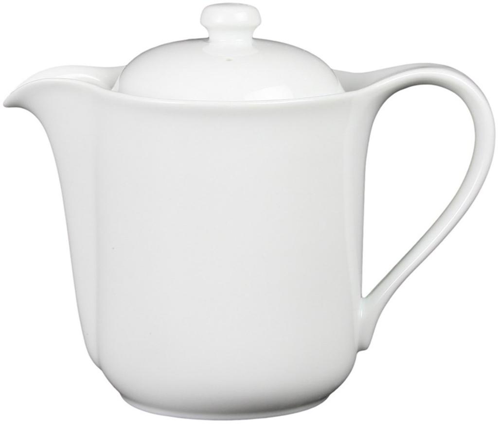 CELEC Good Design Award Winning 720ml Teapot with V Filter (SV-3), Cool White, Simple, Solid Color, Product Number 3800002