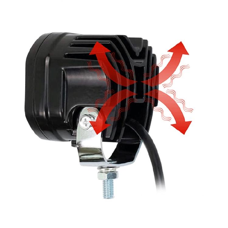 Easy Installation LED Work Light 40W DC 9-30V Spotlight Car Modification Lig