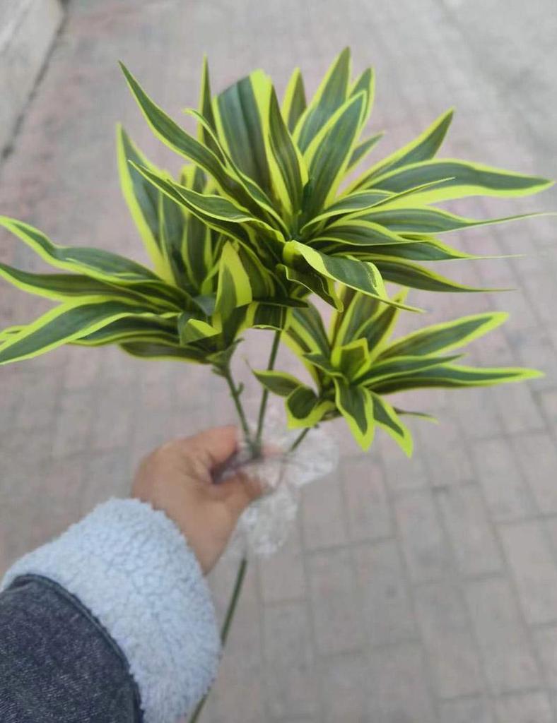 Cross-border Wedding Lily & Bamboo 3D Greenery Decoration - Artificial Floral Decor for Wedding Hall Landscaping.