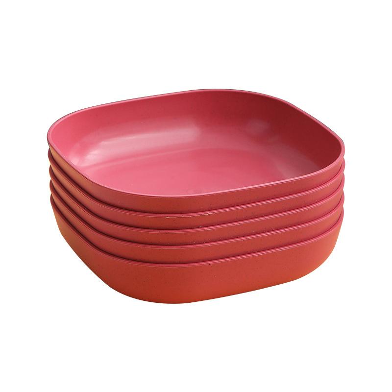 

Deepened Bone Spitting Dishes, Household Creative Bone Saucers, Plastic Melon Seeds, Fruit Plates, Dining Table Surface, Garbage Residue Plates