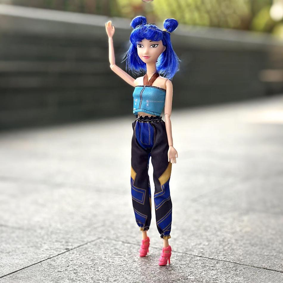 NEW Anime KPop Demon Hunters Doll Vinyl Toy Rumi Mira Zoi Character Vinyl Mask Figurine Collection Model Doll Toys Birthday Gift