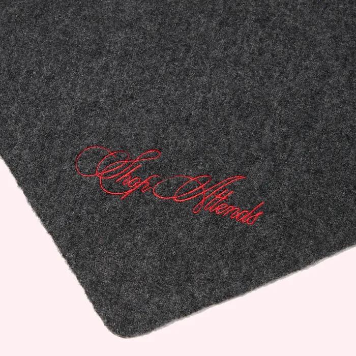 Attends Wool Scarf (Dary gray)