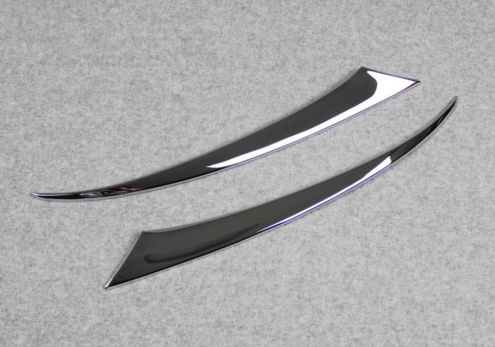 RUIQ Mazda DK Series Exterior Chrome Plated Front Headlight Eyeliner Specially Designed for the Mazda CX-3 Garnish, CX-3