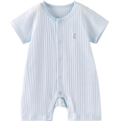 TONGTAI Baby Pure Cotton Short-Sleeve Bodysuit