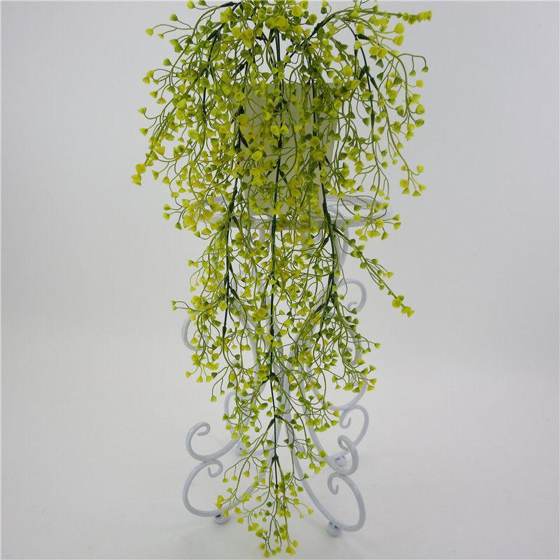 Hanging Fake Artificial Basket Flower Vine Plant Admiralty Wall Outdoor Decor